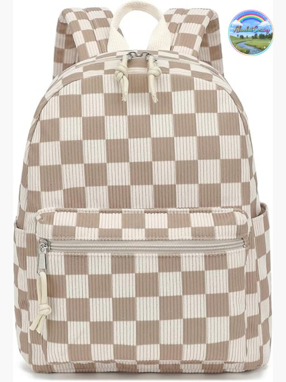 Corduroy Mini Backpack Purse Fashion Small Backpack Casual Daypack